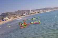 Surfea en Cullera con Posidonia