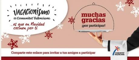 Vacacionismo es que en Navidad cocinen por ti