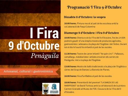 I Fira 9 d’Octubre en Penàguila 2016