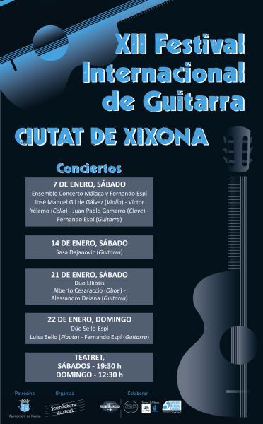 XII Festival Internacional de guitarra Ciutat de Xixona