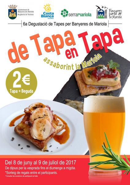 6ª Degustación de Tapas - Banyeres de Mariola