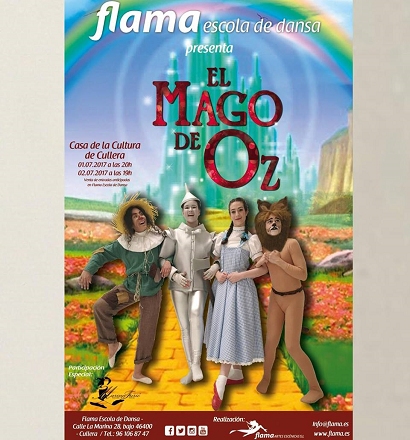 Flama Escuela de Danza Presenta El Mago de OZ en la Casa de la Cultura