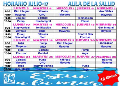 Actividad Física. Sagunto 2017