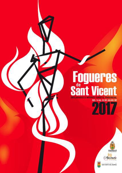 HOGUERAS SAN VICENTE DEL RASPEIG 2017