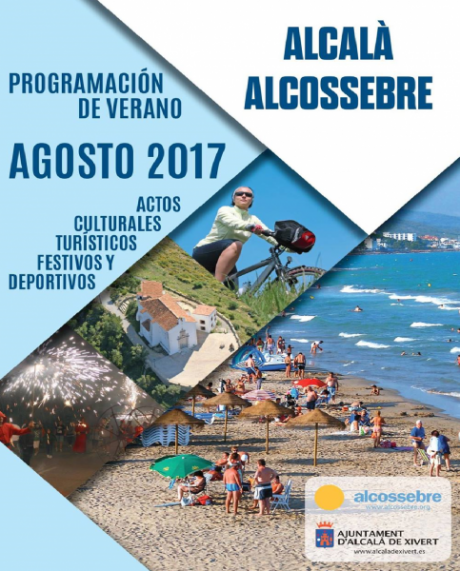 Programación Cultural Alcalà de Xivert - Alcossebre (Agosto 2017)