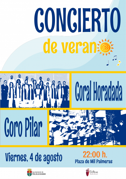 Añadir al cuaderno Concierto del Verano de la Coral Horadada y Coro Pilar en Mil Palmeras en Pilar de la Horadada 2017