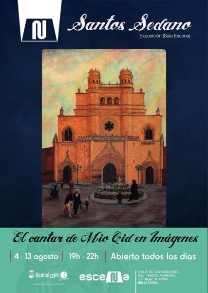 Exposición de Santos Sedano: El cantar de Mio Cid en imágenes
