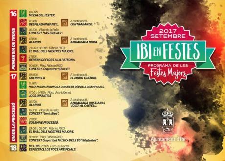 Ibi en Fiestas de Moros y Cristianos 2017