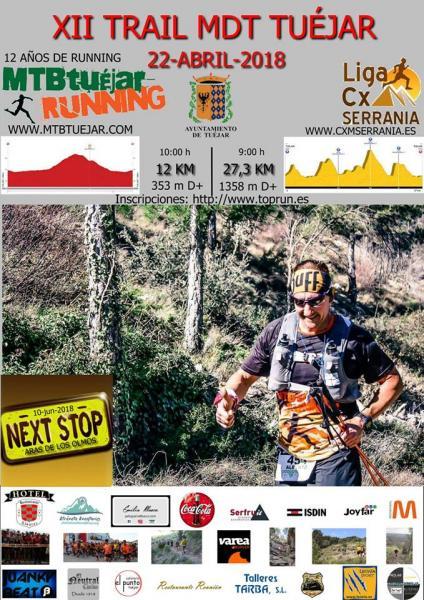 XII TRAIL MDT TUÉJAR 2018