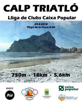 Triatló Lliga de Clubs Caixa Popular en Calp