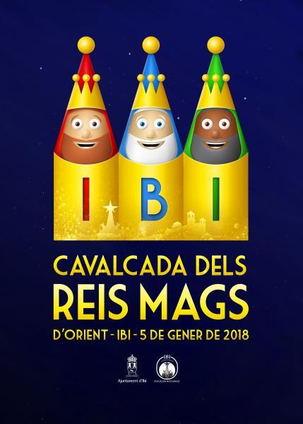 II Concurso de carteles para la Cabalgata de Reyes Magos de Ibi 2019