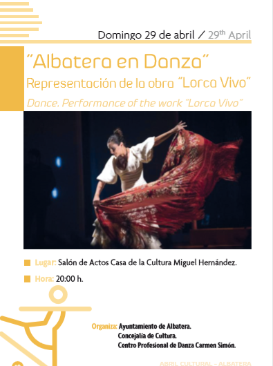 REPRESENTACIÓN DE LA OBRA LORCA VIVO