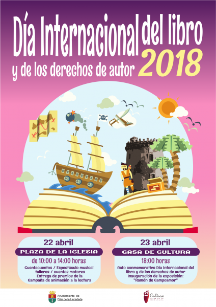 Día Internacional del Libro y de los Derechos de Autor en Pilar de la Horadada 2018