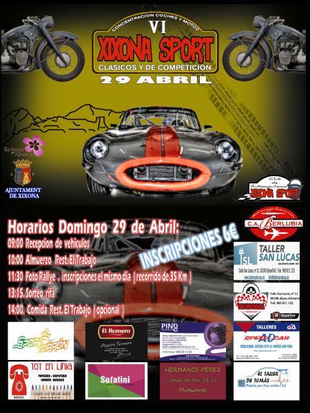 VI Concentración de coches y motos (clásicos y de competición)