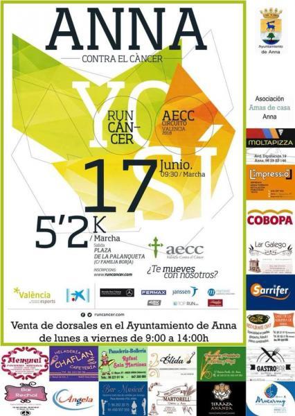 Marcha contra el Cáncer en Anna