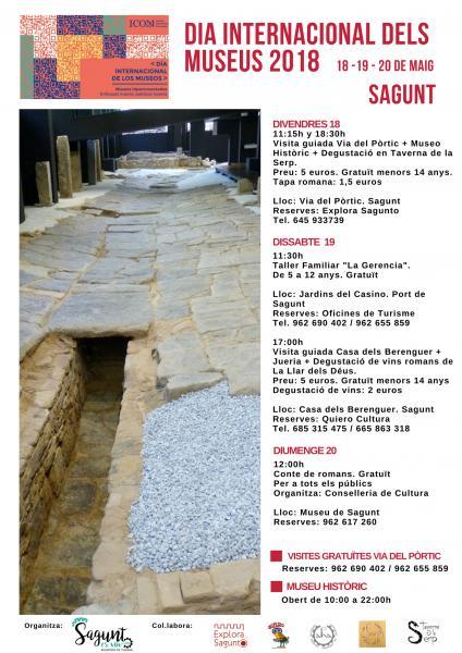 Dia Internacional de los Museos. Sagunto 2018