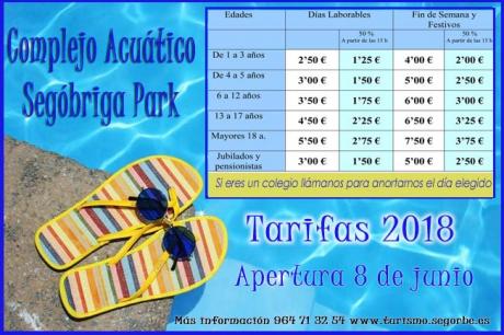 Apertura Complejo Acuático Segóbriga Park