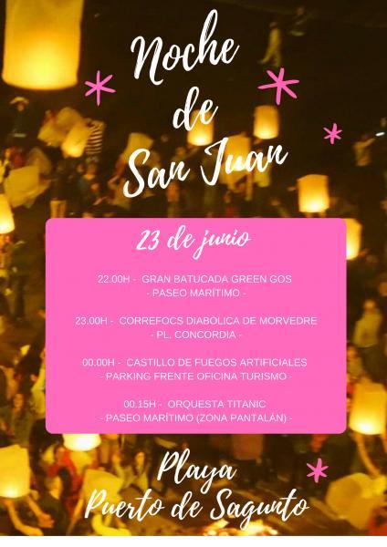 Noche de San Juan. Sagunto 2018