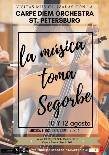 Visitas musicalizadas en Segorbe con la Carpe Diem Orchestra St. Petersburg