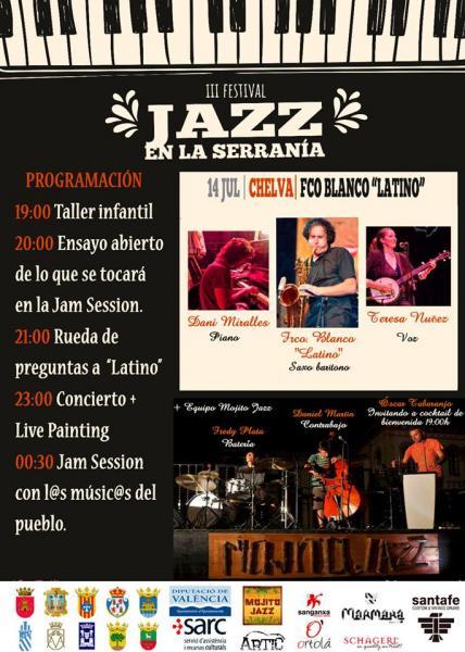 III FESTIVAL DE JAZZ EN LA SERRANÍA - CHELVA 2018