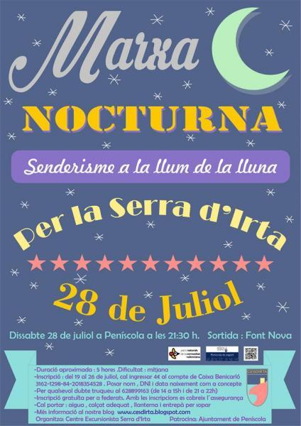 Marcha Nocturna por la Sierra de Irta - Peñiscola
