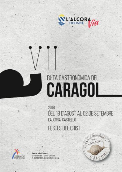 Ruta Gastronómica del caracol. Fiestas del Cristo 2018