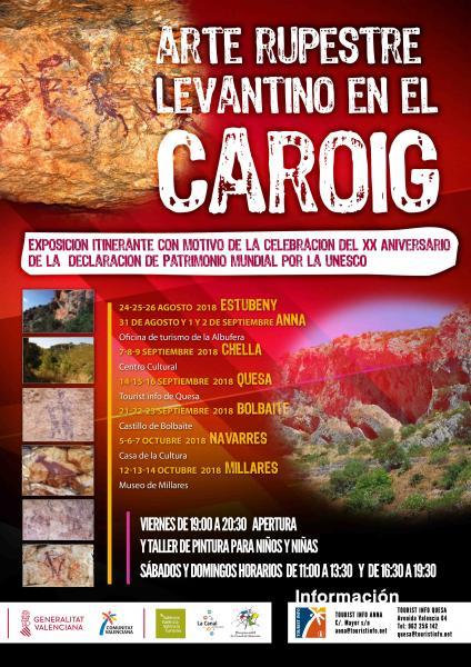 Exposición Itinerante Arte Rupestre Levantino en el Caroig