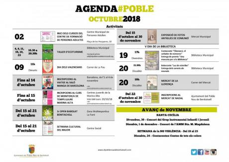 Agenda Otubre 2018