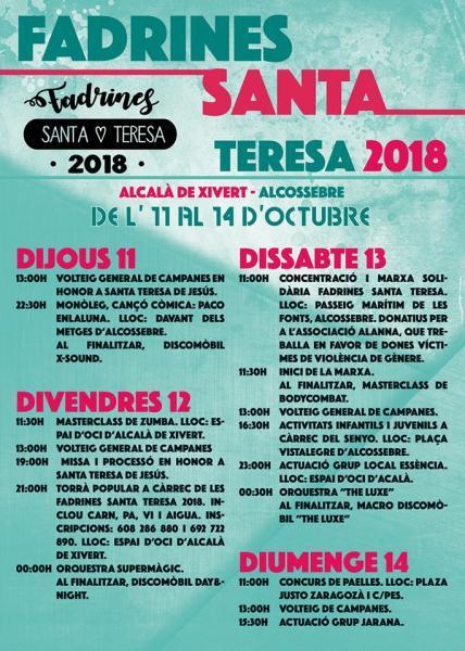 Fiestas de Santa Teresa (Festes de les Fadrines)