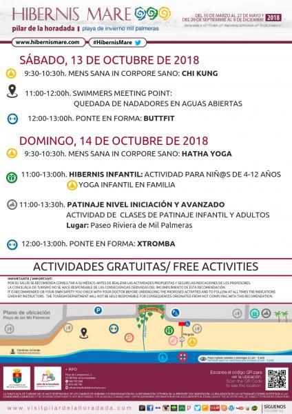 Hibernis Mare, tu playa de invierno en Pilar de la Horadada 2018