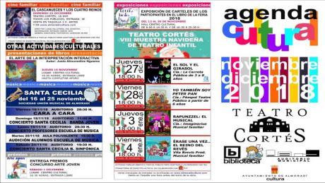 Agenda Cultural de Noviembre y Diciembre 2018