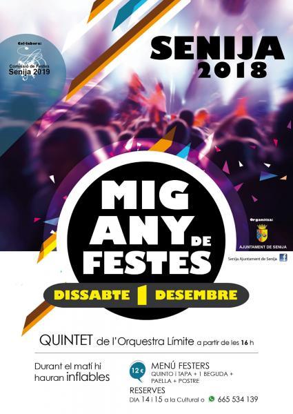 Half year of fiestas in Senija