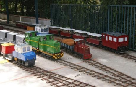 Exhibición de trenes a escala de Centro Ferroviario Vaporista de Riba-roja de Túria