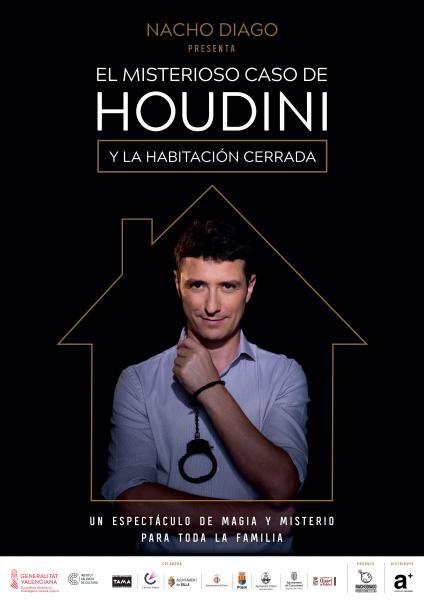 Magia: Nacho Diago "El misterioso caso de Houdini y la habitación cerrada"