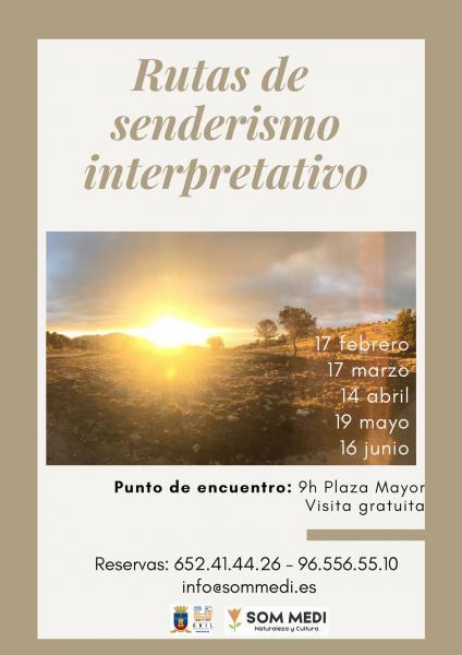 Rutas de Senderismo Interpretativo (gratuitas)