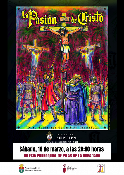 Representación de "La Pasión de Cristo" en Pilar de la Horadada 2019