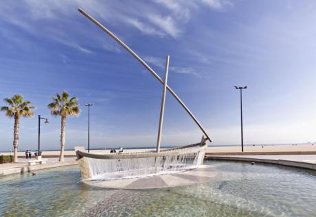 La playa de la Malvarrosa, la más cinematográfica de las playas valencianas