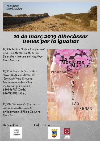 10 de març 2019 Albocàsser Dones per la igualtat