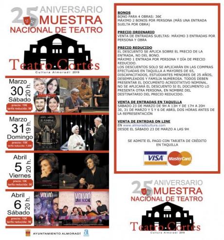 MUESTRA NACIONAL DE TEATRO - 25 ANIVERSARIO