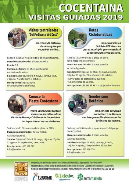 Visitas Guiadas Cocentaina 2019