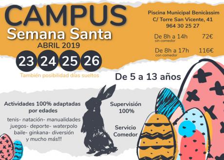 Campus infantil Semana Santa - Piscina de Benicàssim