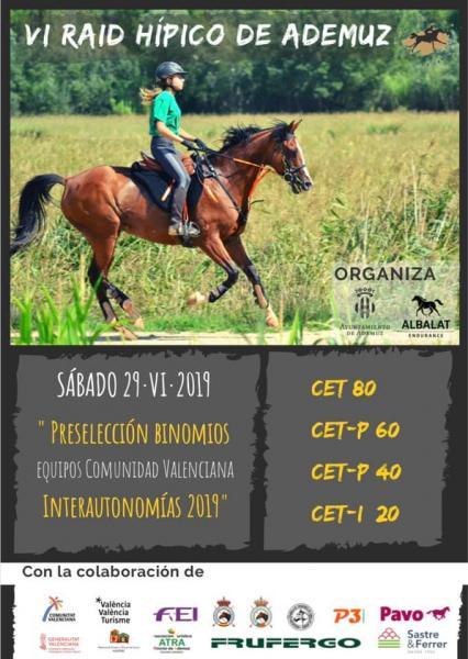 VI RAID HÍPICO DE ADEMUZ
