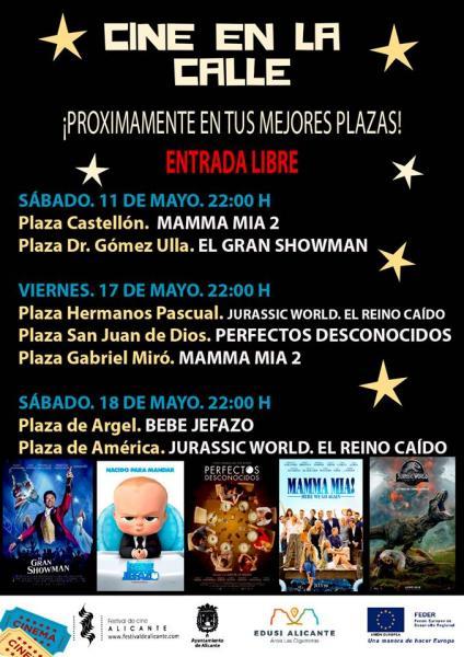 Cine en la calle 2019