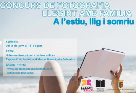 Concurso de fotografía "A l'estiu, llig i somriu"