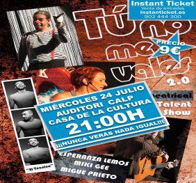 LA COMPAÑÍA TEATRAL "CARLOS LEMOS" PRESENTA "TÚ NO ME VALES"