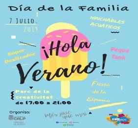 DÍA DE LA FAMILIA: ¡HOLA VERANO!