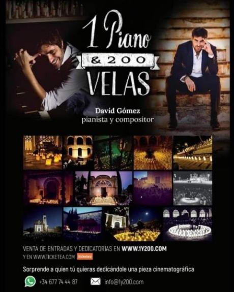 CONCIERTO 1 PIANO Y 200 VELAS CULLERA