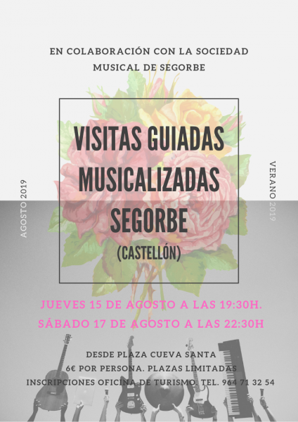 Visitas guiadas musicalizadas en Segorbe