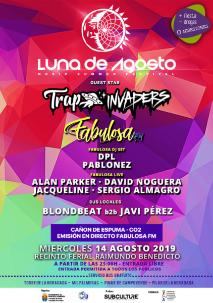 Luna de Agosto (Music Summer Festival) en Pilar de la Horadada 2019