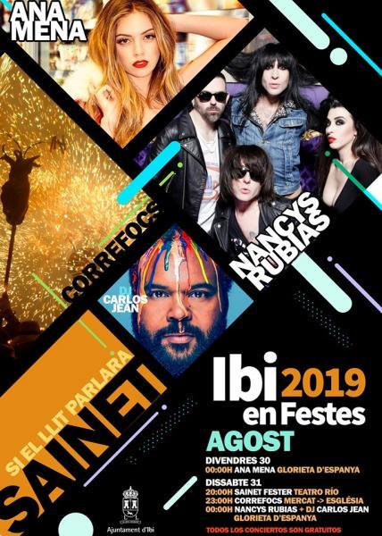 Conciertos Fiestas 2019